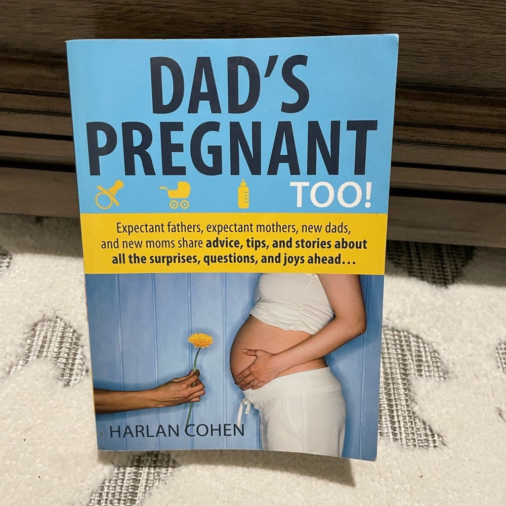 🌸 3 for $12. Dad’s Pregnant Too Book.